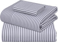 Zoyer 100% Cotton Sheets – Twin XL Size Percale Bedding, Cooling & Breathable, Durable with a Crisp, Soft & Comfortable Feel, 16" Deep Pock…