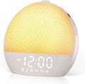 Geuuap Sunrise Alarm Clock White Noise Sound Machine for Bedroom | Natural Wake-Up Light with 30 Soothing Sleep Aids, Bluetooth Speaker…