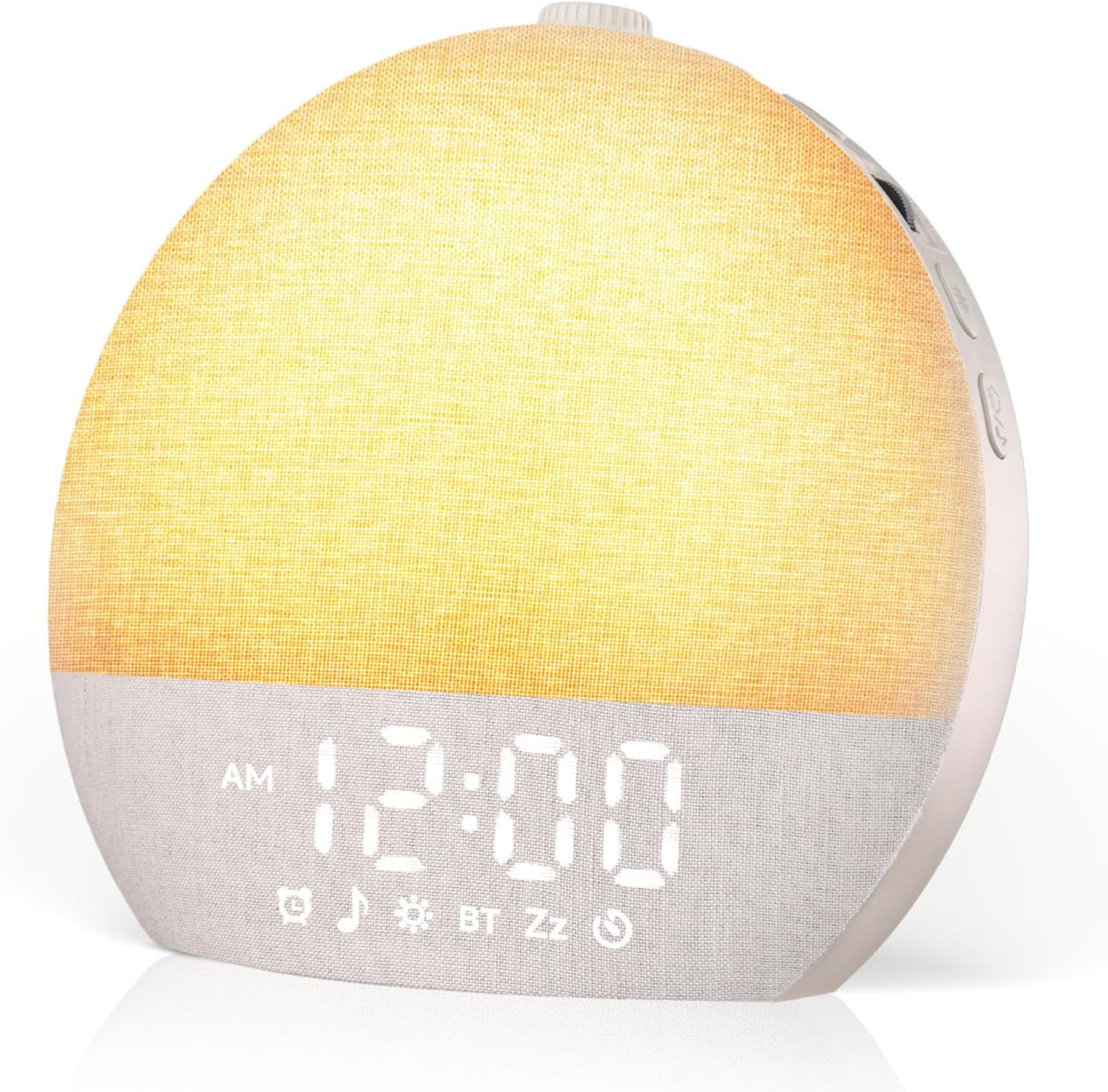 Geuuap Sunrise Alarm Clock White Noise Sound Machine for Bedroom | Natural Wake-Up Light with 30 Soothing Sleep Aids, Bluetooth Speaker…