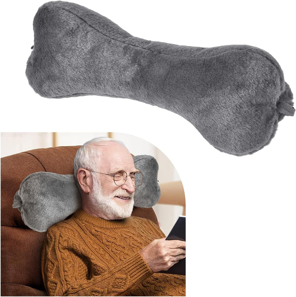 Vcomsoft Recliner Headrest Pillow, Head Pillow for Recliner Chair, Sofa, Couch Neck Pillow, Bone Pillow for Sleeping with Adjustable Strap…
