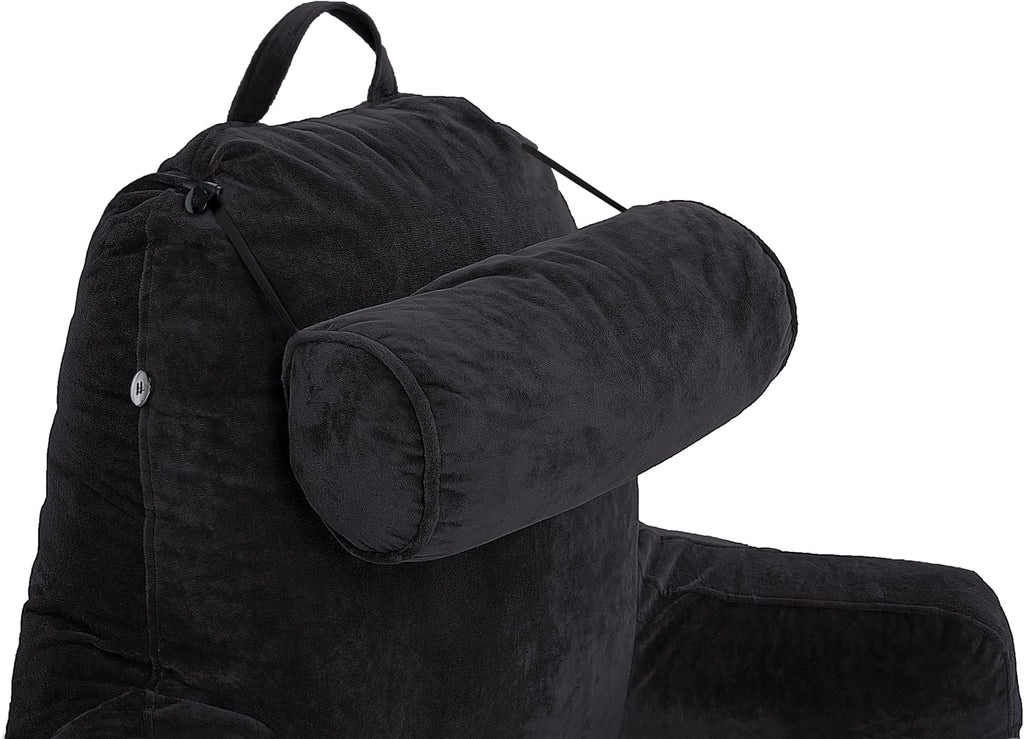 Husband Pillow XXL The Original for Adults - 30" Tall Backrest for Sitting Up in Bed - Firm Support Reading & Bed Rest Pillows for…