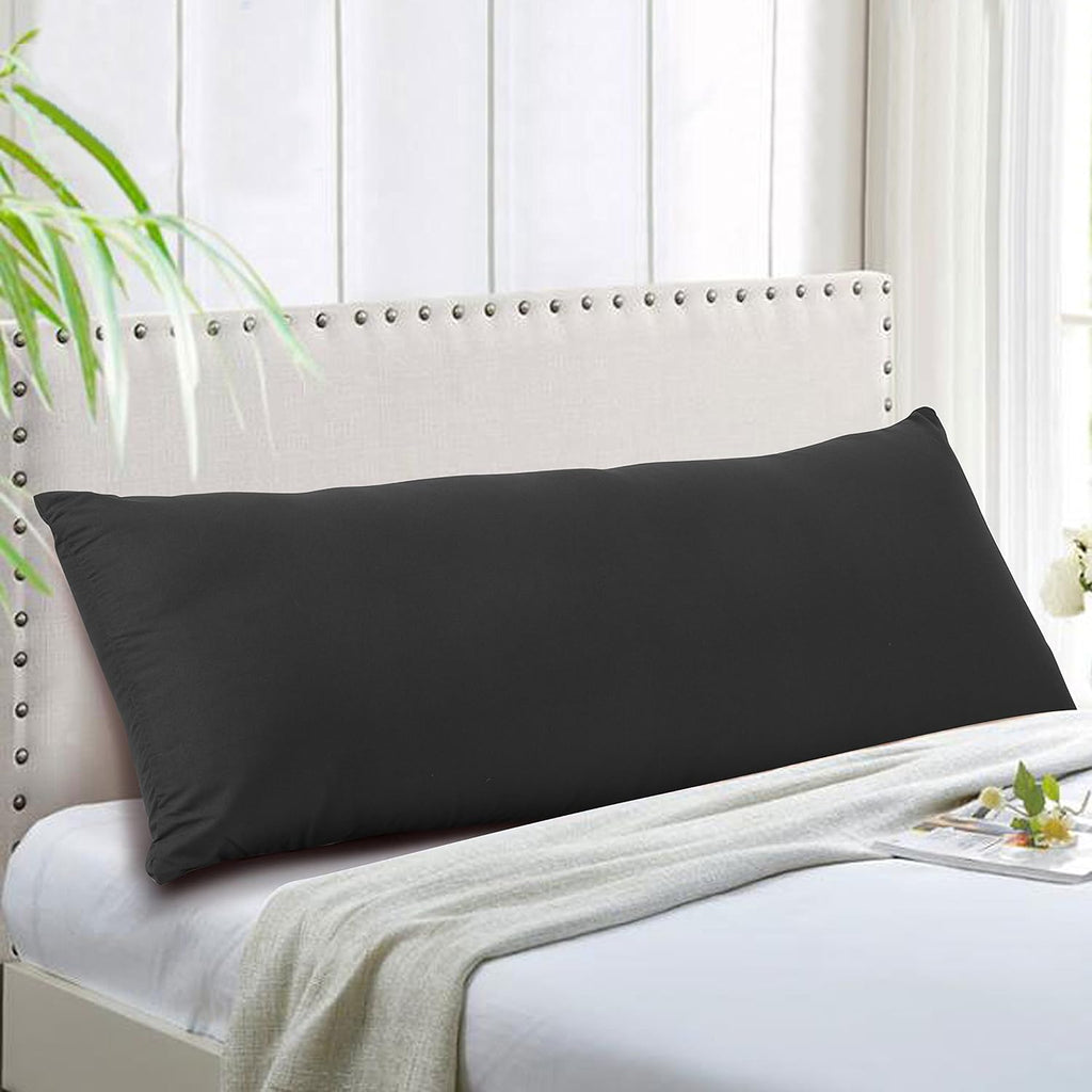 EVOLIVE Ultra Soft Body Pillow Cover 21"x54", Cozy Microfiber Pillowcase with Hidden Zipper, Breathable, Perfect for Pregnancy & Side…