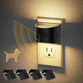 JandCase Motion Sensor Night Light, Night Lights Plug into Wall, Dusk to Dawn Sensor Nightlight with Motion Activated, 30/60/100lm Brightne…