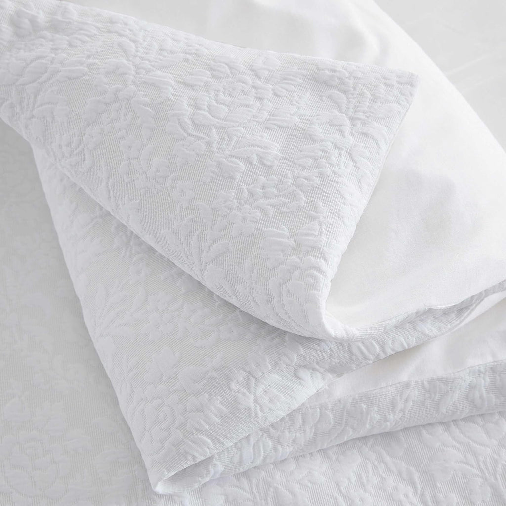 MarthaStewart Martha Stewart - Queen Duvet Cover Set, Cotton-Rich Plain Weave Bedding w/Matching Pillowcases, Lightweight for Year-Round Co…
