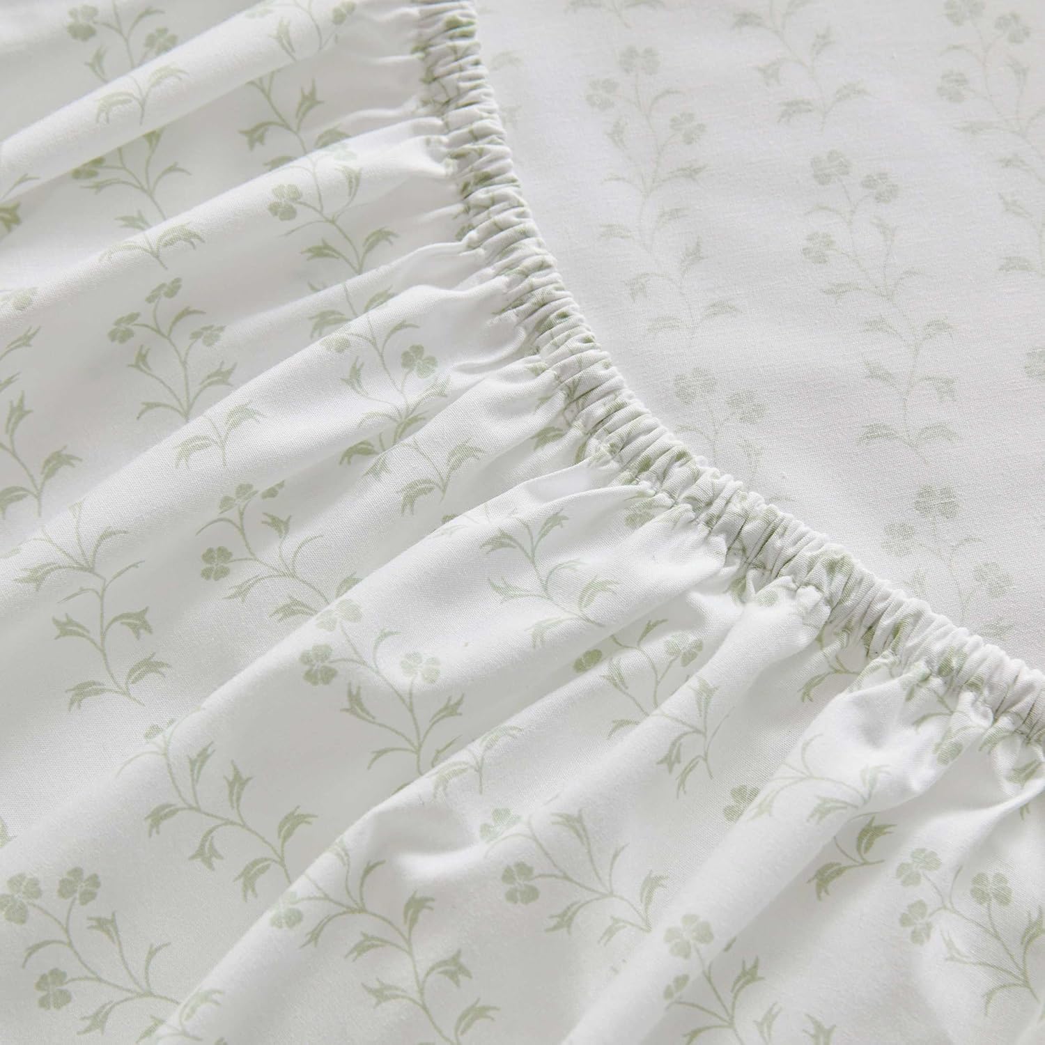 MarthaStewart Martha Stewart - Queen Size Sheets Set, Crisp & Tailored Cooling Sheets w/a Naturally Smooth Cotton Percale Lightweight Feel…