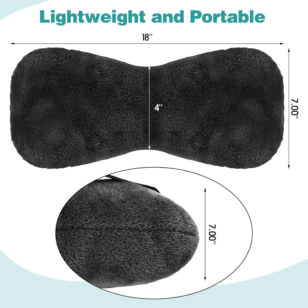 Colingmill 1 Pc Neck Pillow for Recliner Headrest Pillow Bone Shaped Chair Plush with Adjustable Strap Neck Support and Curve Head Cushion…