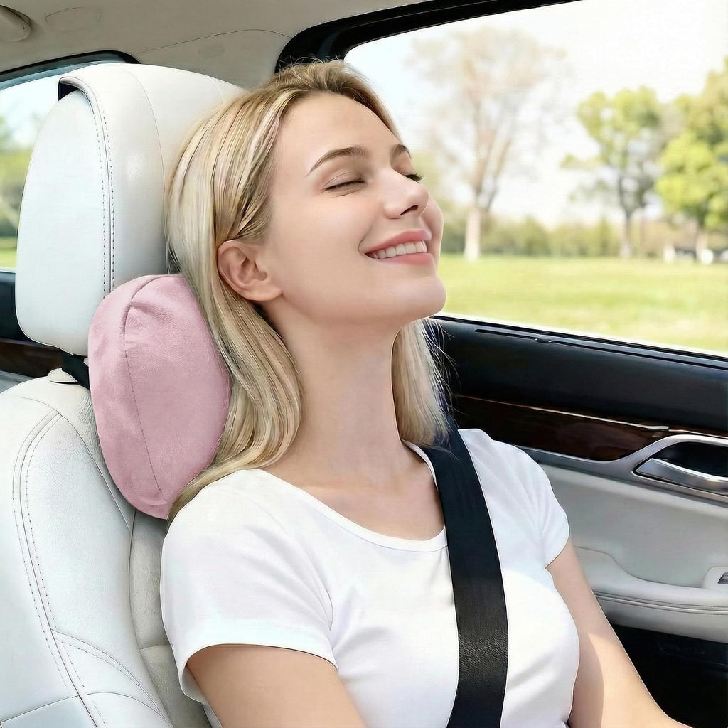 WELBRIT 2PCS Car Pillow for Car Neck Pillow for Driving Seat Neck Support Soft Cushion Back Support Head-Rests for Vehicle Sleeping…