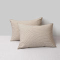 Chuffed Linen Pillow Cases 2 Pack 100% Linen Standard Pillowcases, Breathable and Cooling Washed Pillow Shams with Zipper Closure, 20x26 In…