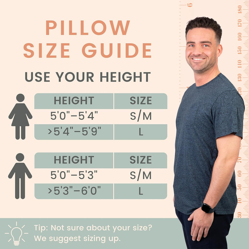 Moyoama Post Shoulder Surgery Pillow for Sleeping – Left/Right Arm Support with Adjustable Strap & Custom Firmness for Restful Recovery – R…