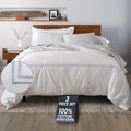 Ella Jayne Duvet Cover Queen Size (3 Pieces), 100% Cotton Percale, Full/Queen, Soft, Breathable & Lightweight, Including Duvet Cover (1…