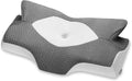 Elviros Memory Foam Cervical Pillow, Ergonomic Contour Pillow for Neck and Shoulder, Orthopedic Sleeping Bed Pillows for Side, Back and St…