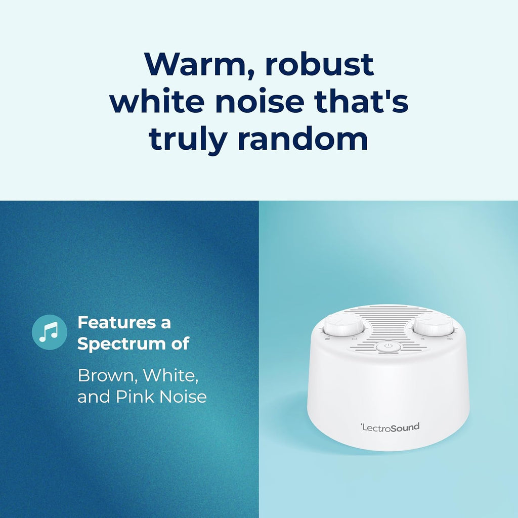 Adaptive Sound Technologies LectroSound - Noise Machine for Optimal Sleep Environment - Non-Looping Nature Sounds - Precision Volume…