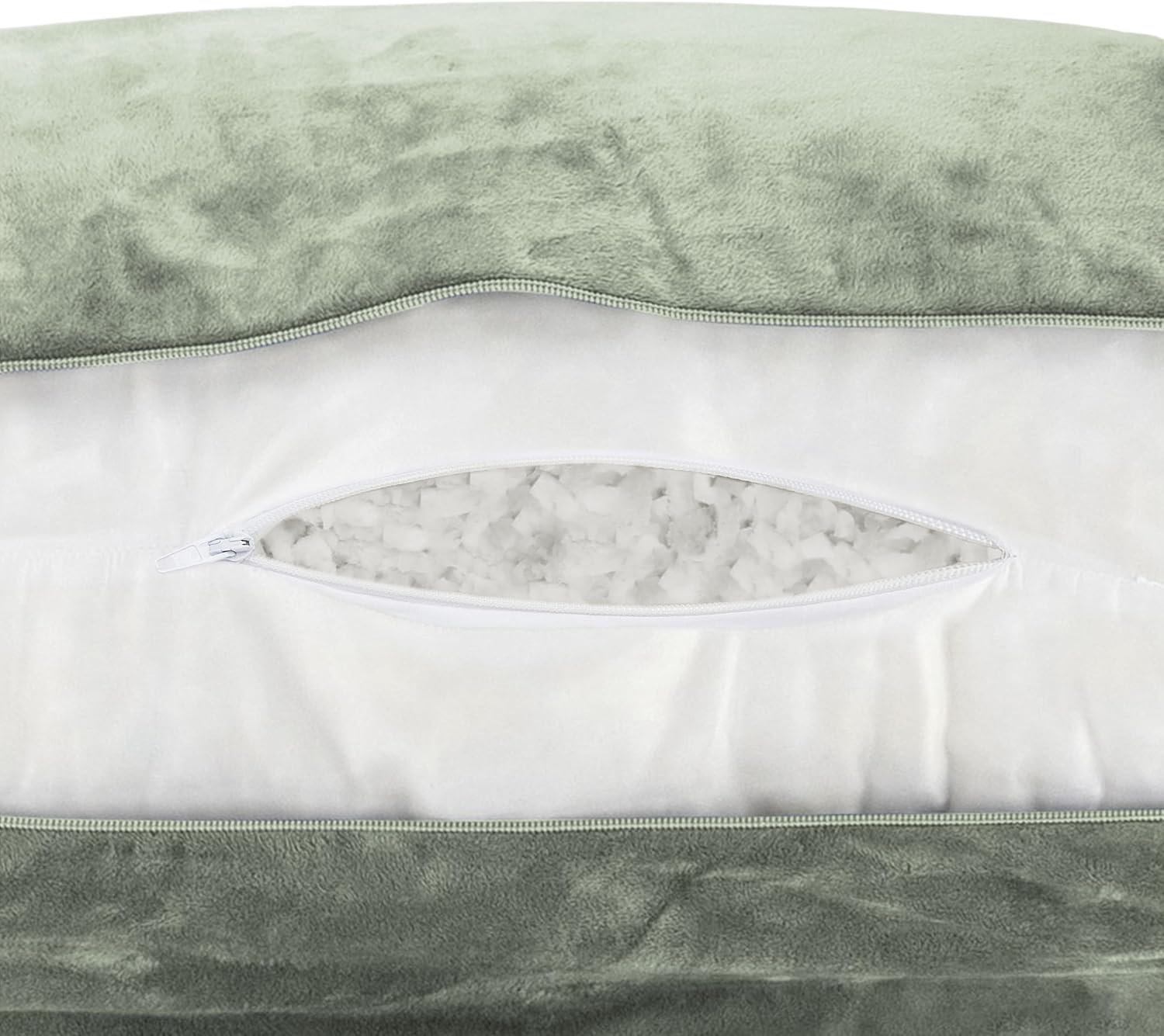 HusbandPillow Husband Pillow Reading Pillow with Arms - Standard Backrest for Sitting Up in Bed - Firm Support Bed Rest Pillow for Adults,…