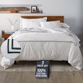 Ella Jayne Duvet Cover King (3 Pieces), 100% Cotton Percale, King/Cali King, Soft Breathable & Lightweight Including King Duvet Cover (1…