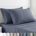 CaliforniaDesignDen California Design Den 100% Egyptian Cotton Pillow Cases Standard/Queen Set of 2 - Crisp Percale Feel, Soft & Breathable…
