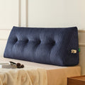 Z-Hom Large Headboard Pillow Full, NO ROLL Pillow, Wedge Pillow Headboard for Sitting Up in Bed, Backrest Support Triangular Cushion for Re…