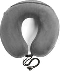 travelrest Neck Pillow Travel Essential - Memory Foam, Washable Micro-Fiber Cover Pillow, Soft and Comfortable Head Support for Long Flight…