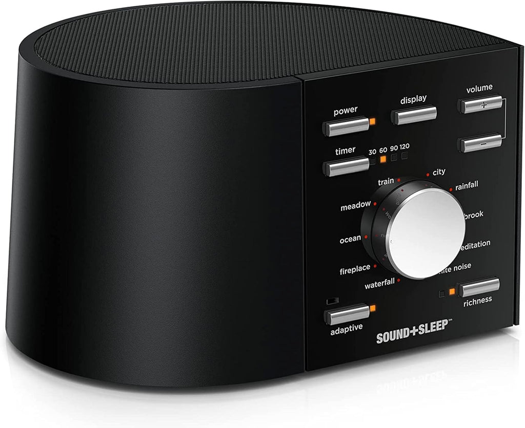 AdaptiveSoundTechnologies Adaptive Sound Technologies Sound + Sleep - White Noise Machine for Focus Support - Convenient Sleep Timer - Buil…
