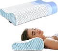 Polovo Neck Pillow Contour Memory Foam Pillows for Bed Pillow for Sleeping, Ergonomic Pillow for Neck and Shoulder Pain, Orthopedic Cervica…