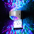 Night Lights Plug into Wall, Star Projector for Bedroom, Silver Night Light Projector for Kids, 9-Color RGB Galaxy Nightlight with Dusk…