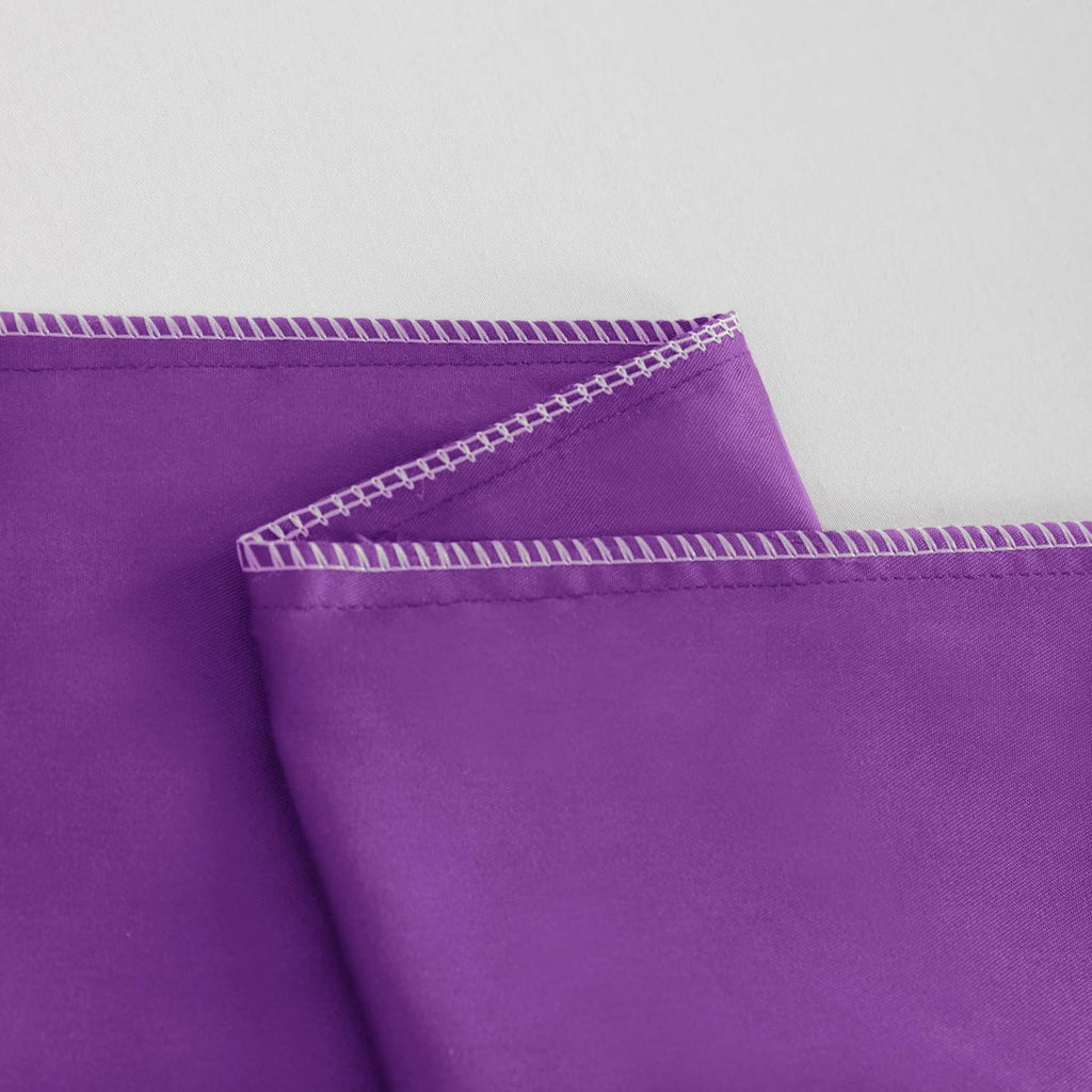 Ntbay Toddler Pillow Cases Set of 2, 2 Pack Brushed Microfiber 14x20 Pillow Cases, Soft, Wrinkle, Fade, Stain Resistant Purple Pillow Cases…