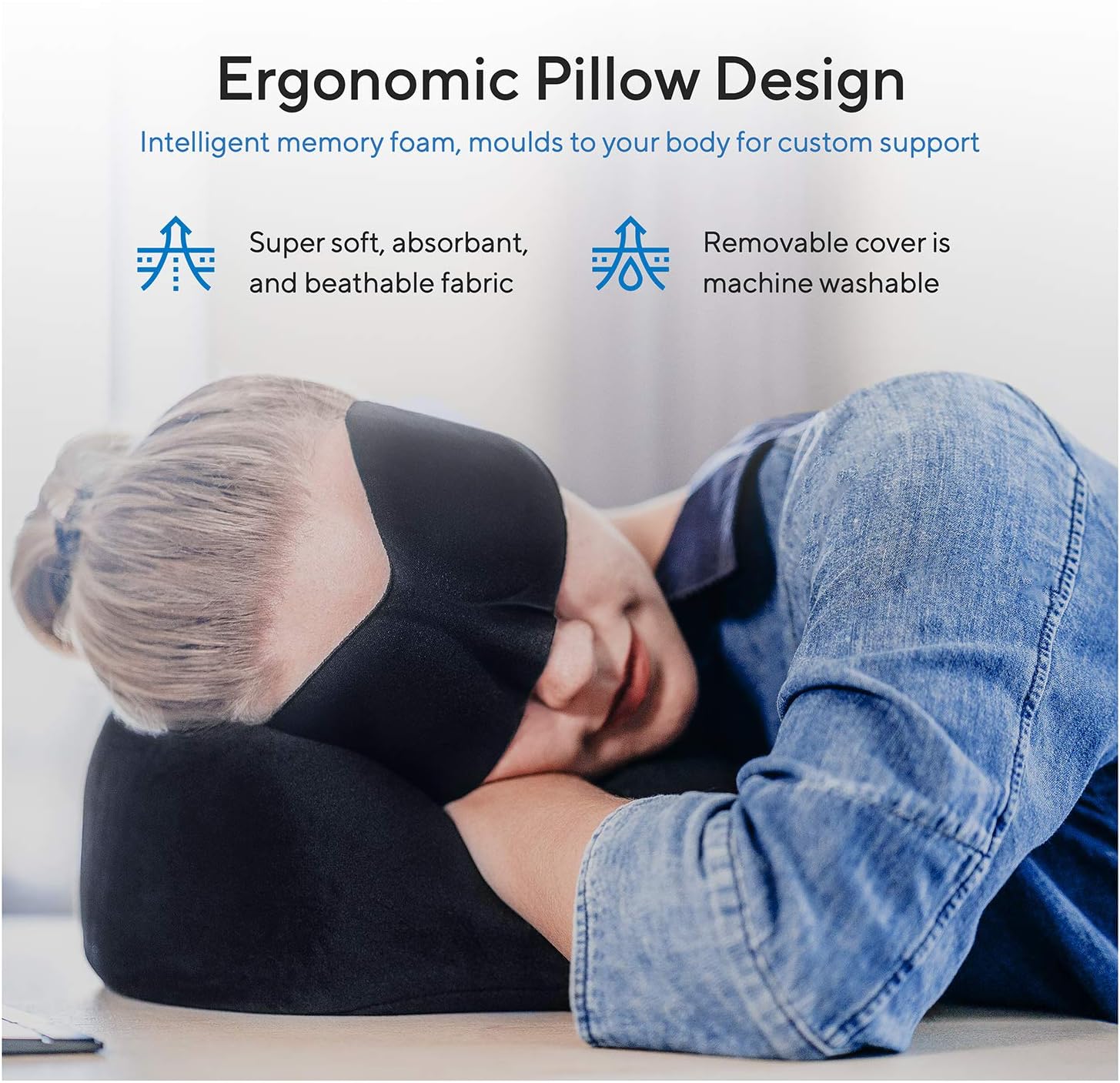 Proglobe Travel Blanket Luxury Travel Set - Ergonomic Airplane Neck Pillow 100% Pure Memory Foam and Super Soft Fleece Blanket - Premium…