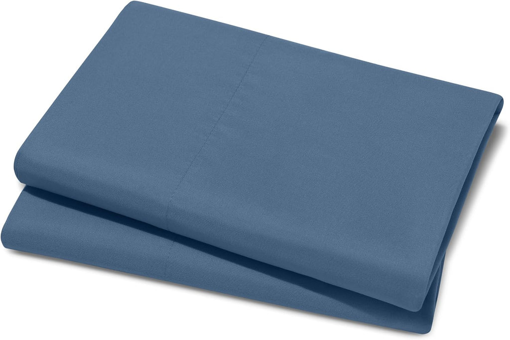 BareHome Bare Home Microfiber Pillow Cases - King Size 20x40 - Cooling Pillowcases - Double Brushed - easy maintenance - Envelope Closure…