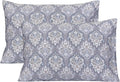Feather & Stitch 300 TC 100% Cotton King Size Pillowcases 2 piece, Ultra Soft Set of 2 Sateen Weave Pillow Covers with Envelope Closure…