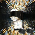 Night Light Plug into Wall, Color Changing Night Light, 3CCT Diamond Design with Galaxy Star Projector, Dusk to Dawn Sensor for Bathroom…