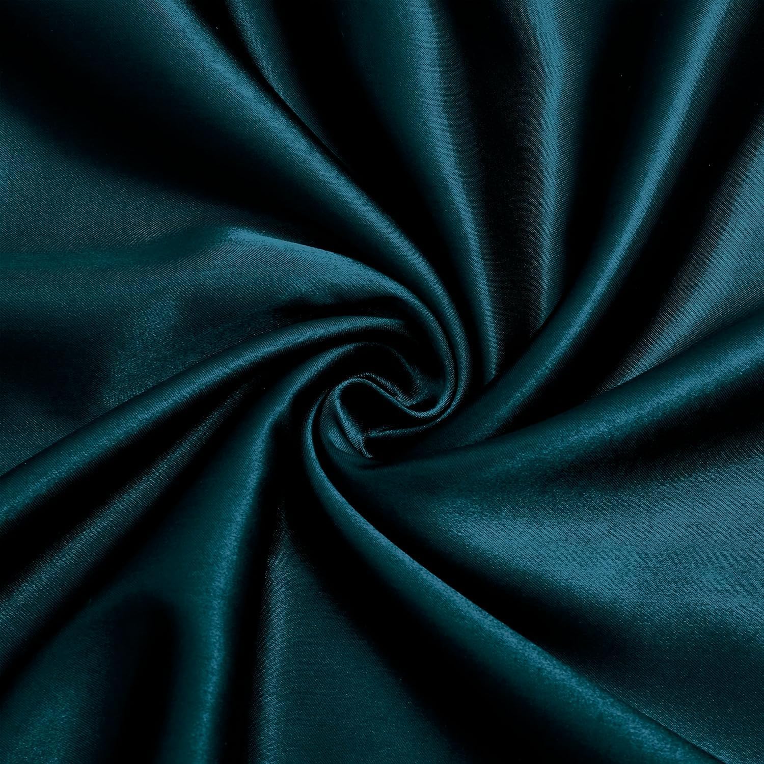 VACVELT 3pcs Dark Teal Satin Sheets Twin XL Size Bed Set, 15 Inch Deep Pocket Silky Satin Sheet Set, Soft Satin Bedding Set Cooling &…