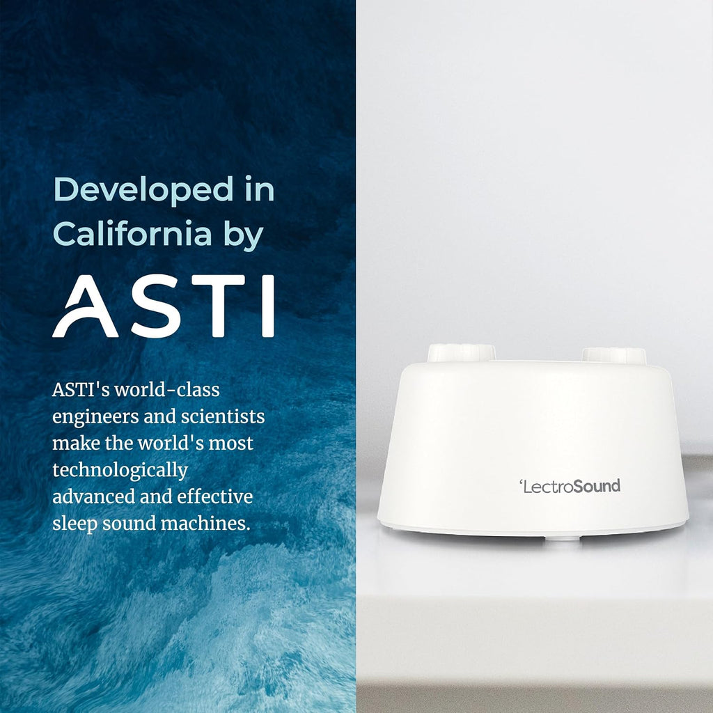 Adaptive Sound Technologies LectroSound - Noise Machine for Optimal Sleep Environment - Non-Looping Nature Sounds - Precision Volume…