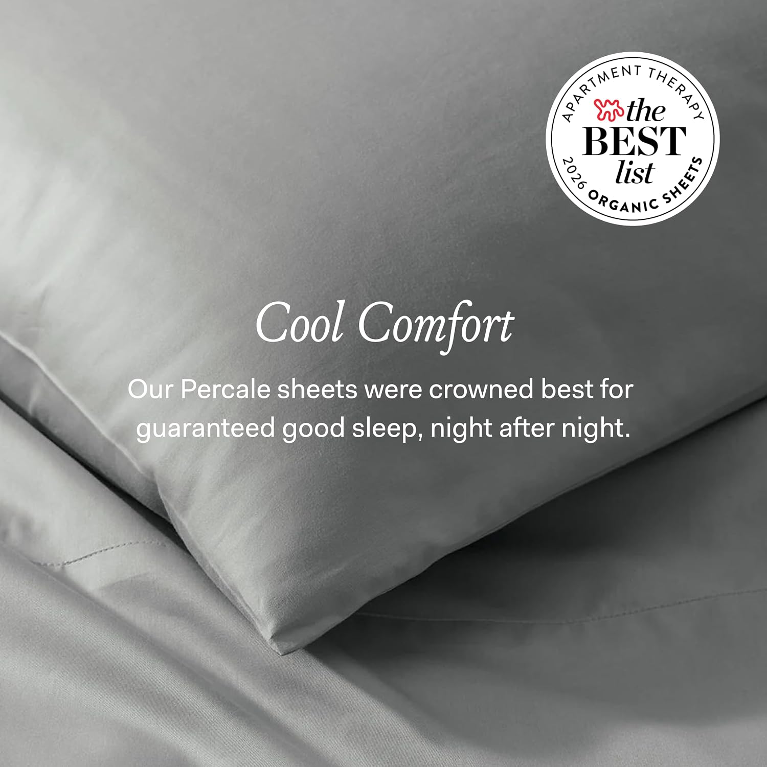 BollBranch BOLL & BRANCH Percale Hemmed Sheet Set - Cooling Breathable Bed Sheets for Hot Sleepers - Twin XL, White - Luxury 100% Organic C…