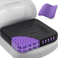 TushGuardSeatCushonsPillows TushGuard Gel Seat Cushion for Long Sitting, Enlarged & Thickened Patent Design, Breathable Cooling for Office…