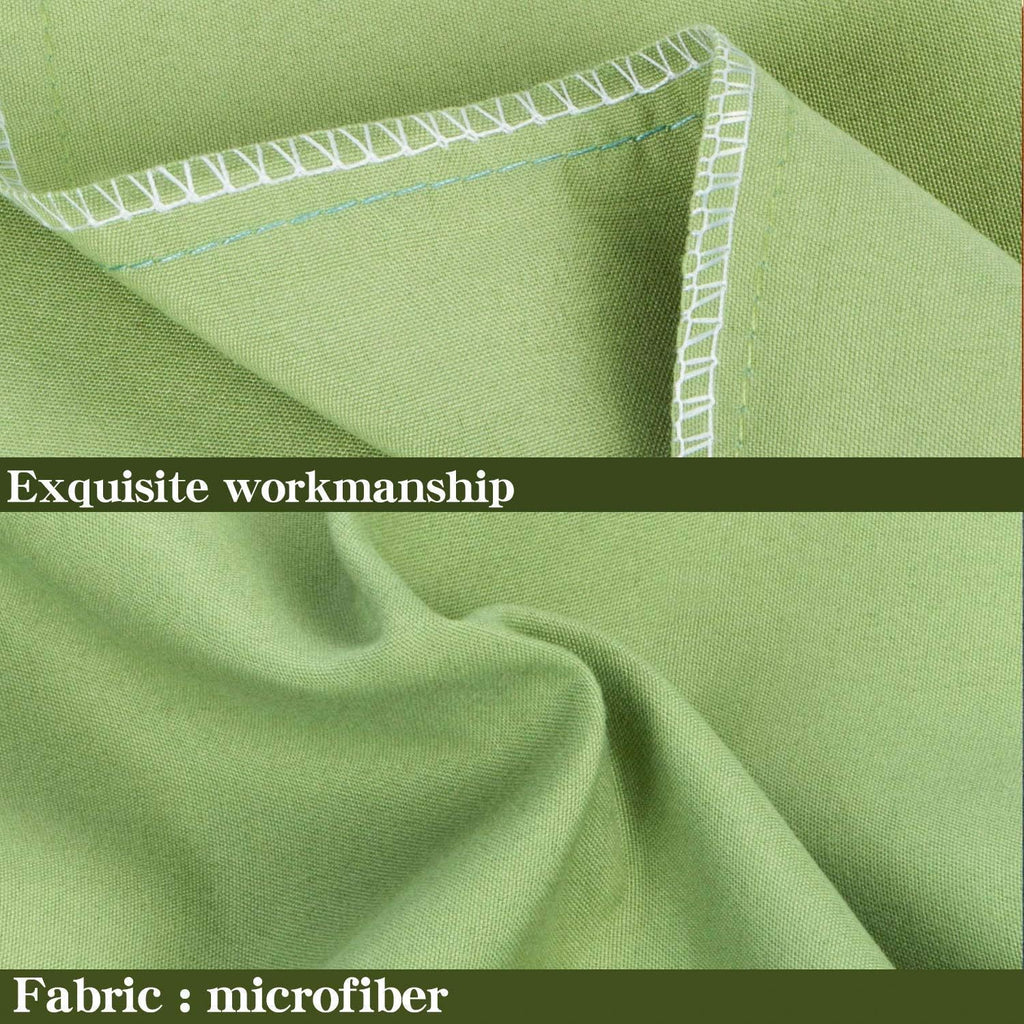Ntbay Standard Pillowcase Set - 2 Pack Brushed Microfiber 20x26 Pillowcases - Soft, Wrinkle-Free, Fade-Resistant, Stain-Resistant, Sage Gre…