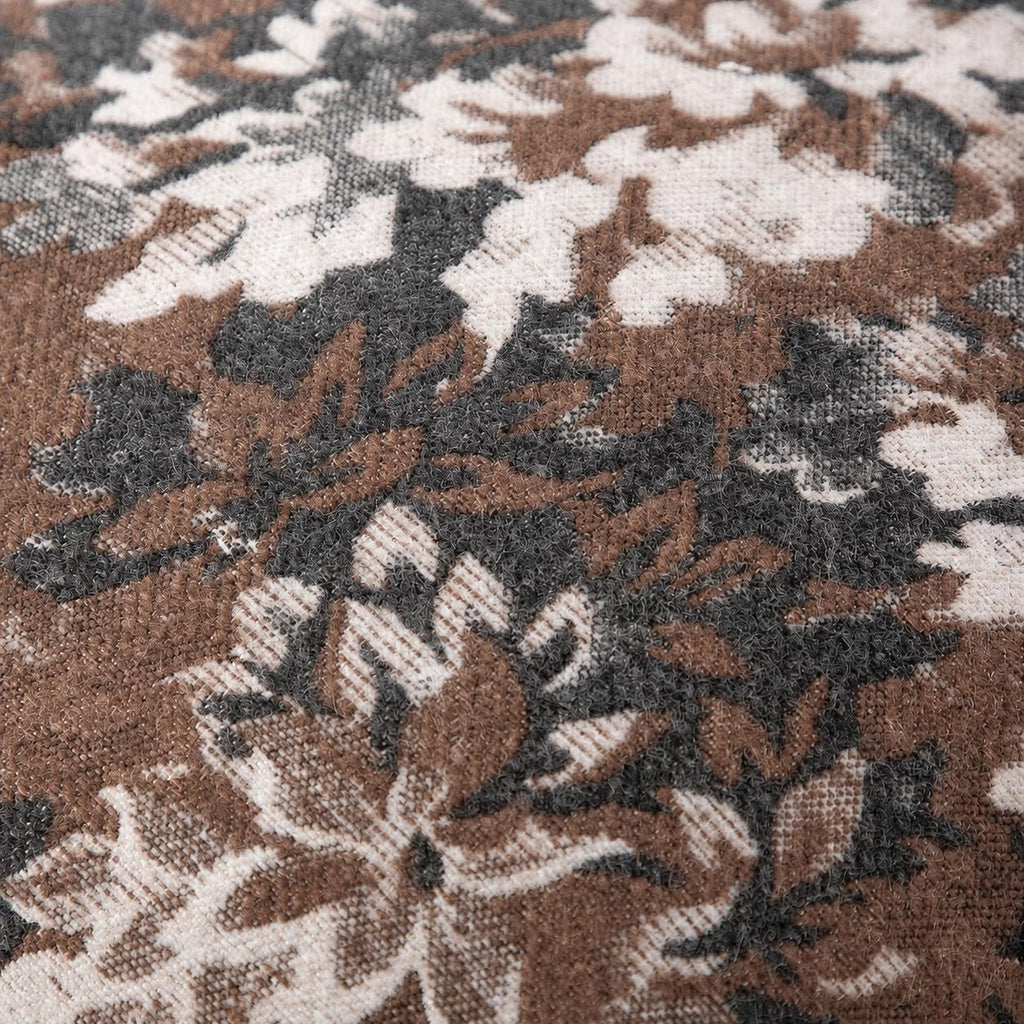 Haguko Vintage Floral Throw Pillow Covers 14x36 Long Lumbar Tapestry Chenille Soft Decorative Farmhouse Rectangular Accent Body Pill…