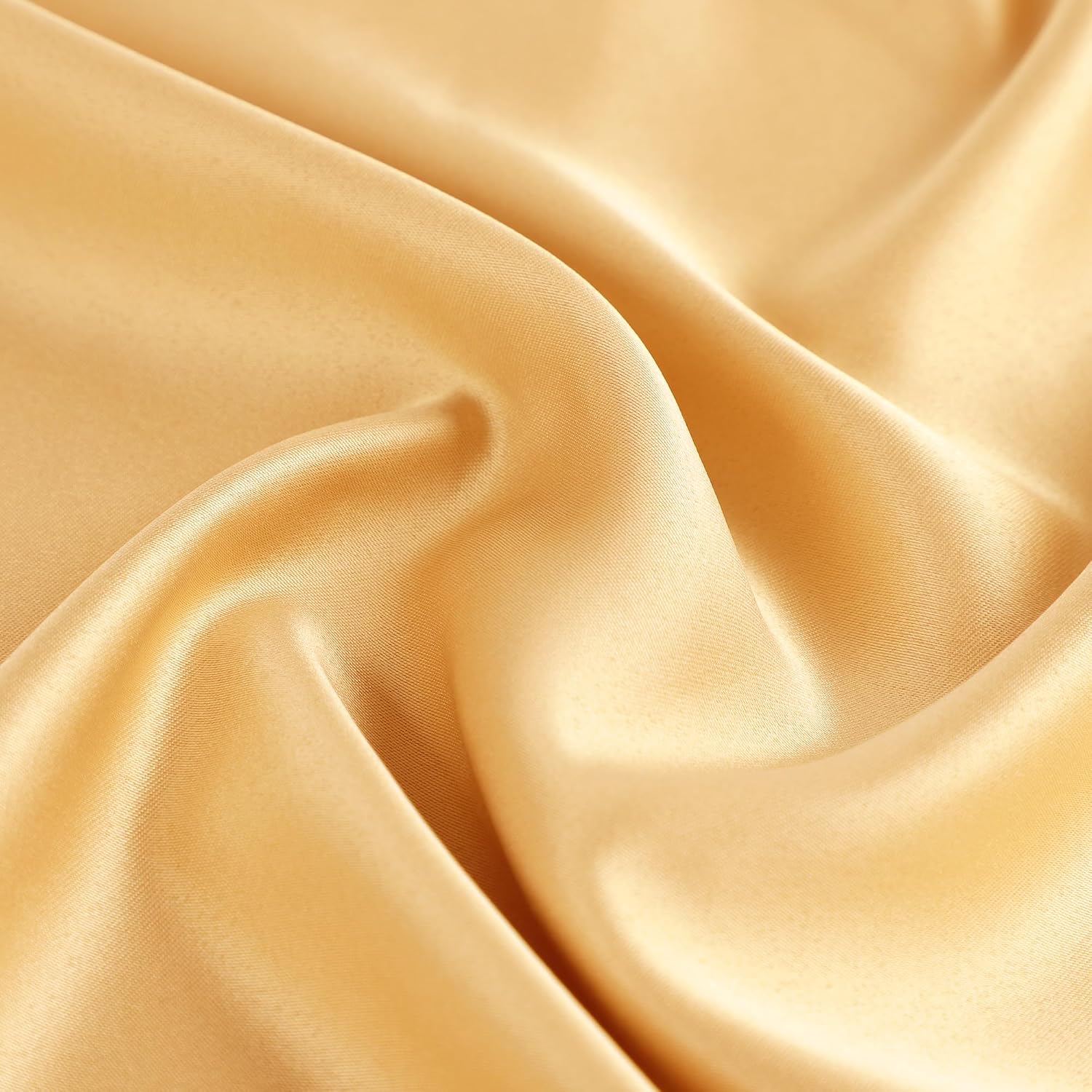 uxcell 2 Pack Silk Satin Pillowcase for Hair and Skin, Cool, Silky, Soft Breathable Pillow Cases King Size 20x36 Inch Sateen Pillowcase Cha…