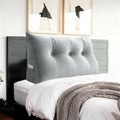 Headboard Pillow Twin for Dorm - Bed Wedge Headboard Reading Pillow for Sitting in Bed, Shredded Foam Positioning Support Backrest Pillow…