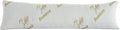 Linen Plus Body Pillow with Shredded Memory Foam for Comfort and Support Breathable Cooling Hypoallergenic New