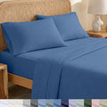 CaliforniaDesignDen California Design Den Soft 100% Organic Cotton Sheets Full Size Bed Set - Crisp and Cool Percale Organic Sheets, Deep P…
