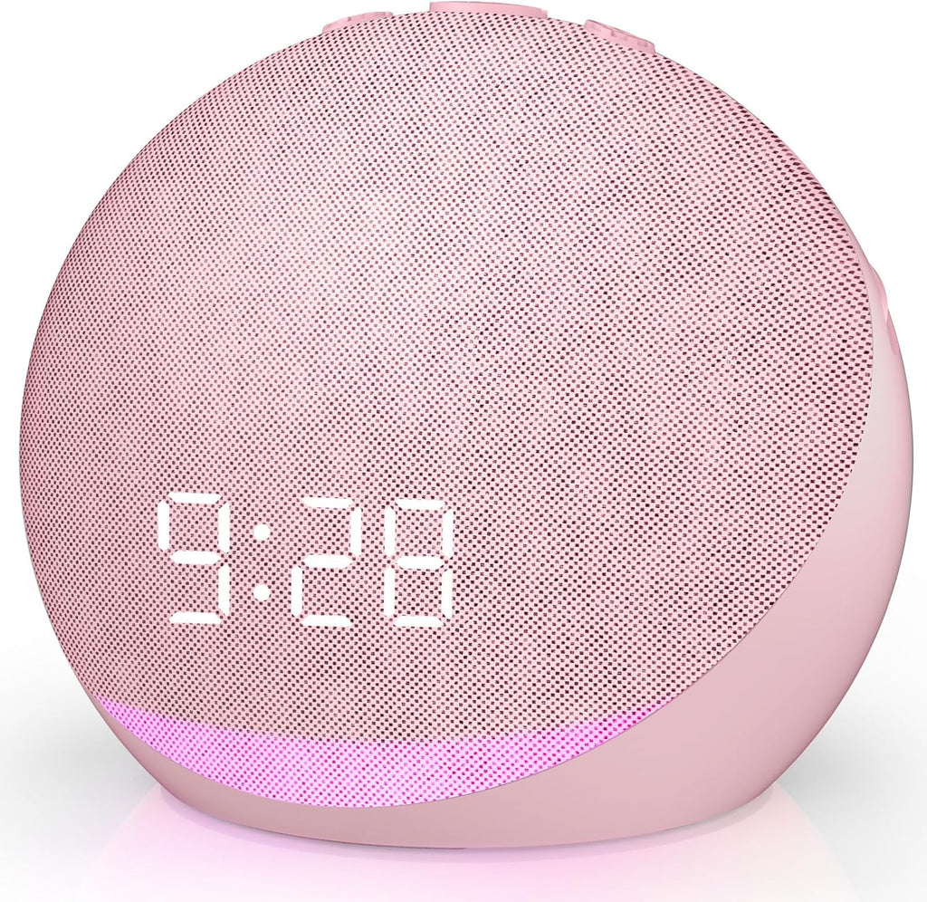 Acedeck Sound Machine Alarm Clock for Bedroom: 25 Natural Sleep Sounds - White Noise Machine for Adults Kids Baby - Gentle Wake Up Alarm wi…