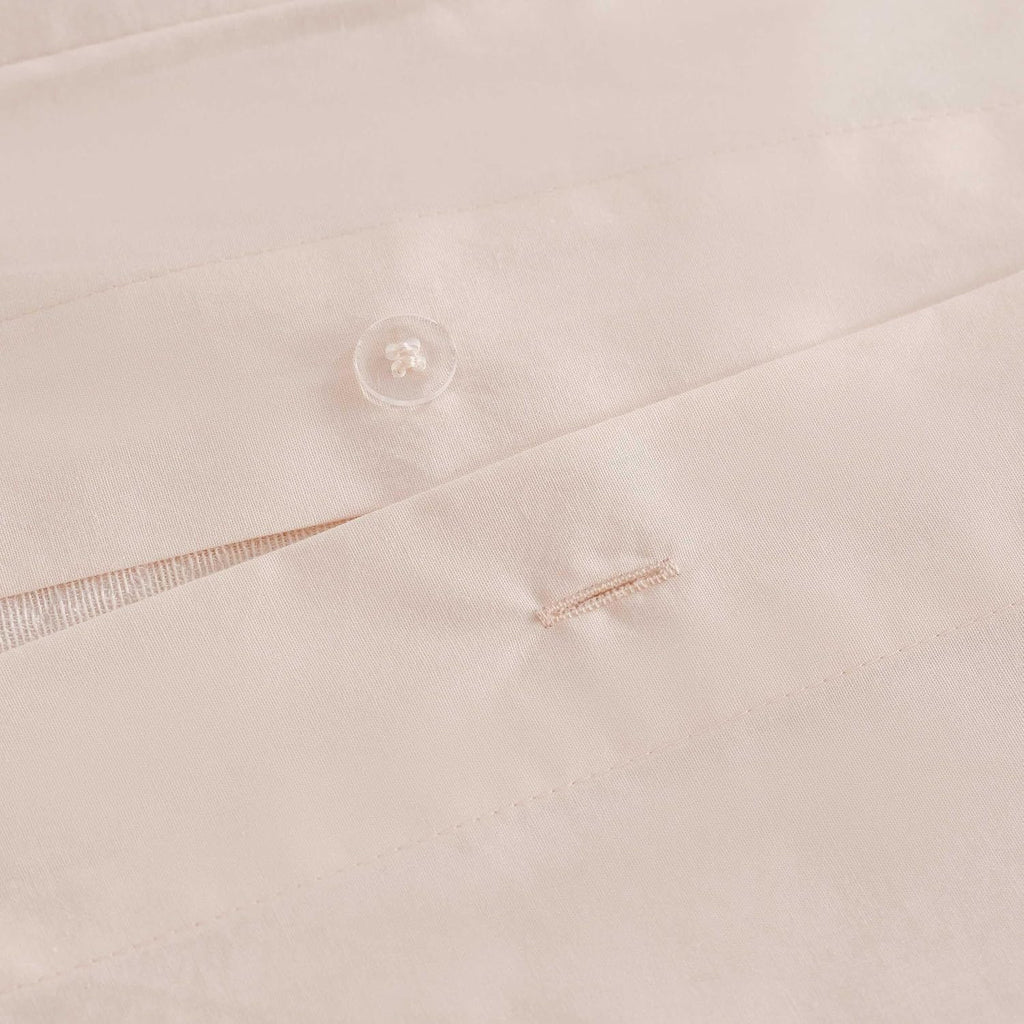 MarthaStewart Martha Stewart - King Duvet Cover Set, 100% Soft Cotton Blend Bedding, Corner Ties & Button Closure, 3 Piece Bed Set with Mat…