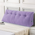 Sasttie Headboard Pillow Full, Wedge Pillow Headboard for Sitting Up in Bed, Back-Rest Support Triangular Cushion for Reading - Features Re…