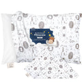 KeaBabies Toddler Pillowcase 13"x18" - Organic Cotton Toddler Pillowcase for Kids, Boys, Girls, Soft & Durable Cotton Cover for Miniature…