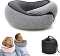 Generic Travel Neck Pillows for Airplanes 2026 Travel Pillow Neck Travel Pillow Memory Foam Airplane Pillow for Offices and Cars(Dar…