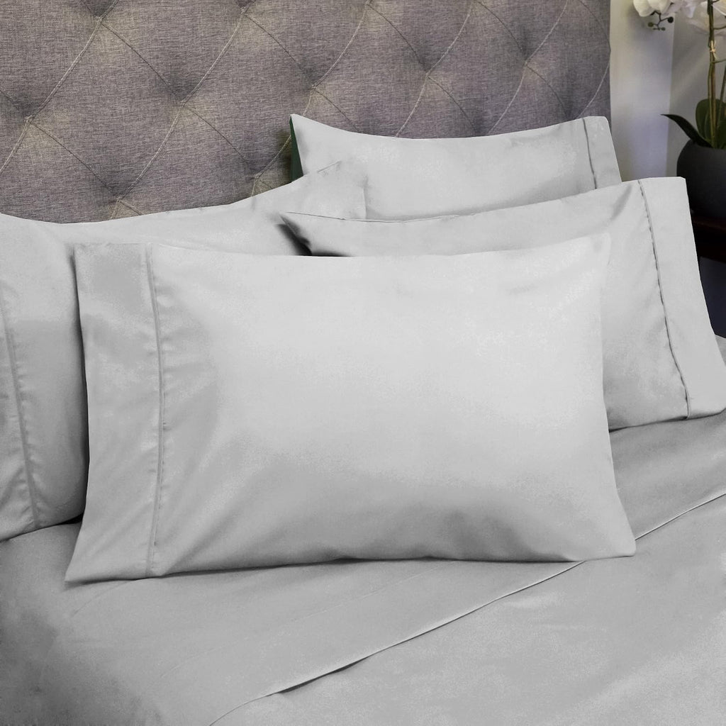King Size Bed Sheets - 6 Piece 1500 Supreme Collection Fine Brushed Microfiber Deep Pocket King Sheet Set Bedding - 2 Extra Pillow Cases…