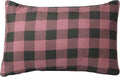 Teton Sports Camp Pillow; Great for Travel, Camping and Backpacking; Washable, Plum Plaid