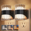 Llohasled L LOHAS LED Night Light, Modern Night Lights Plug into Wall,2 Pack 3000K/4000k/5000K Adjustable Color Temperature Night Light, Dim…