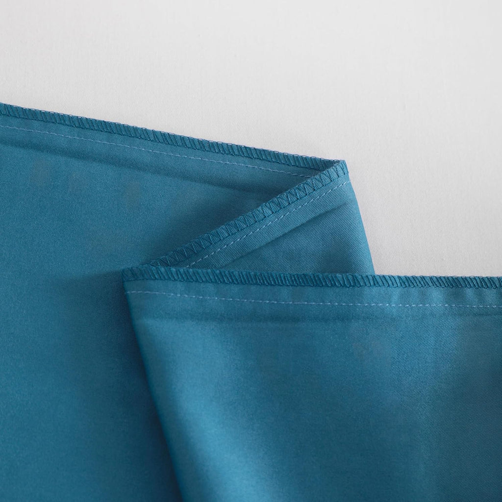 Ntbay King Pillowcase Set - 2 Pack Brushed Microfiber 20x36 Pillowcases - Soft, Wrinkle-Free, Fade-Resistant, Stain-Resistant, Teal Blue Pi…