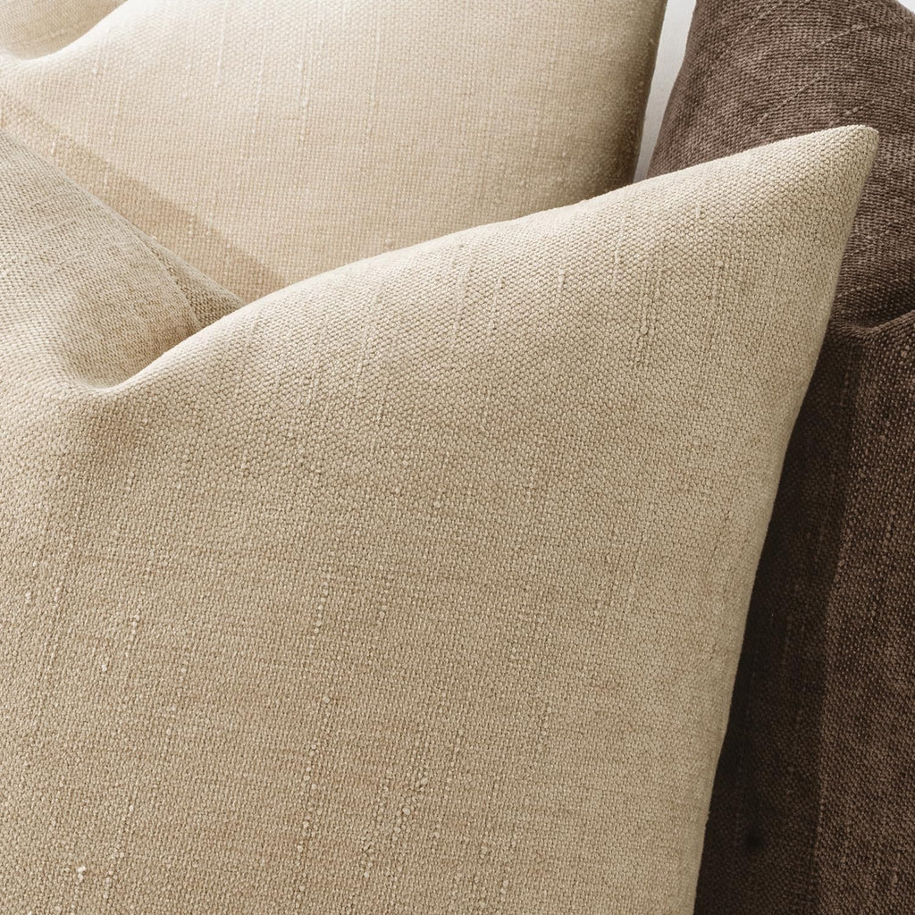 MIULEE Pack of 2 Decorative Throw Pillow Covers Soft Chenille Throw Pillows Solid Textured Cushion Covers for Couch Sofa Bedroom Living…