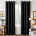 Joydeco Blackout Curtains 108 Inches Long 1 Panel, Thermal Insulated Long Curtains& Drapes 1 Piece, Room Darkening Grommet Drapes for Livin…